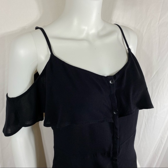 Roxy Hot Spring Streets Strappy Shoulder Ruffle Dress - Picture 2 of 9